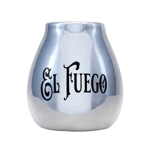 Yerba Mate-set: El Fuego Elaborada 1kg + Kalebass + Bombilla