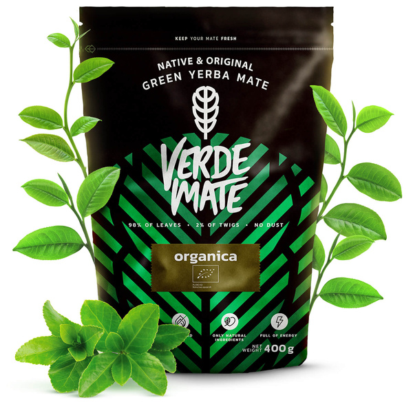 Yerba Mate Set Verde Mate 400g 0,4kg Kalebass + Bombilla