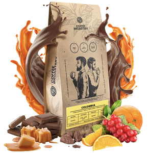 Bro Coffee Roastery - Hela bönor kaffe Colombia Medellin Premium 400 g