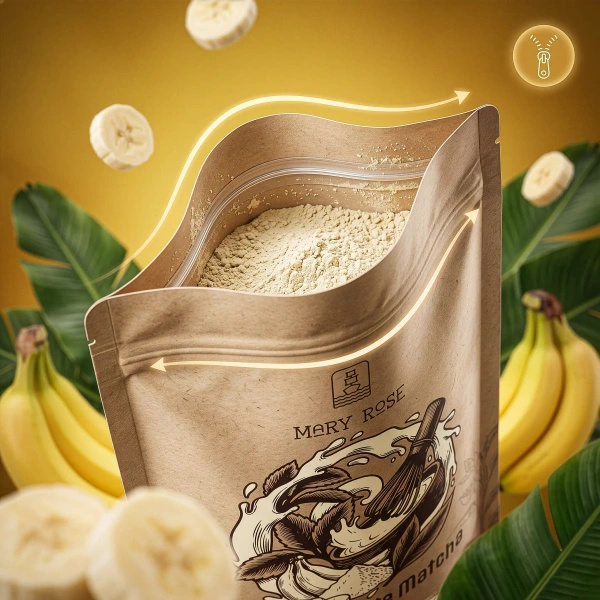 Mary Rose – White Matcha Alternative – Banan (pulver) 100 g