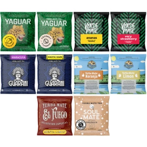 Yerba Mate BÄST FÖR START 10x50g ENDAST FRUKT