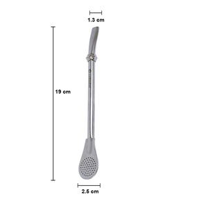 Bombilla LIZA med silverring