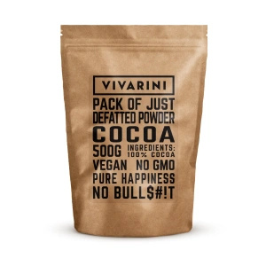 Vivarini – Alkaliserad kakao mörk (pulver) 0,5 kg