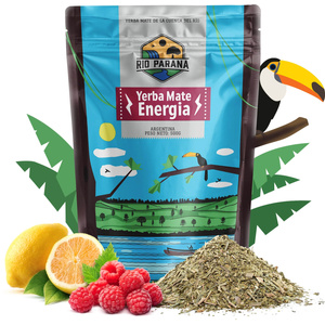 Yerba Mate set Rio Parana Energia Elaborada 2x500g + tillbehör