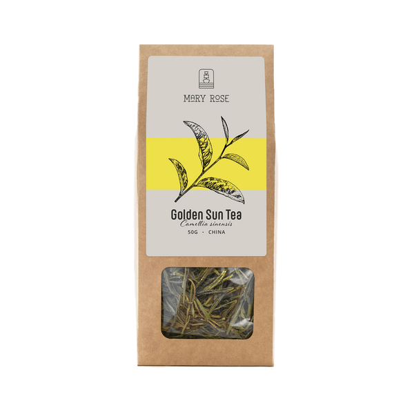 Mary Rose - Golden Sun gult te - 50g