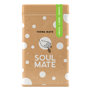 Yerbera – Metallburk + Soul Mate Orgánica Menta Limon 0,5 kg