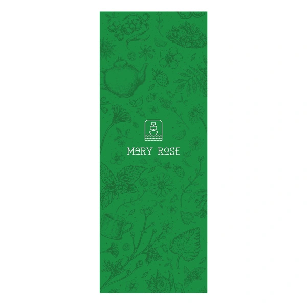 Banderoll till presentask med Mary Rose-logotyp – stor