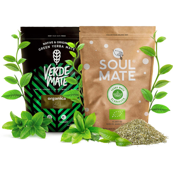 Verde Mate Green Organica 500 g + Soul Mate Organica 500 g (1 kg)