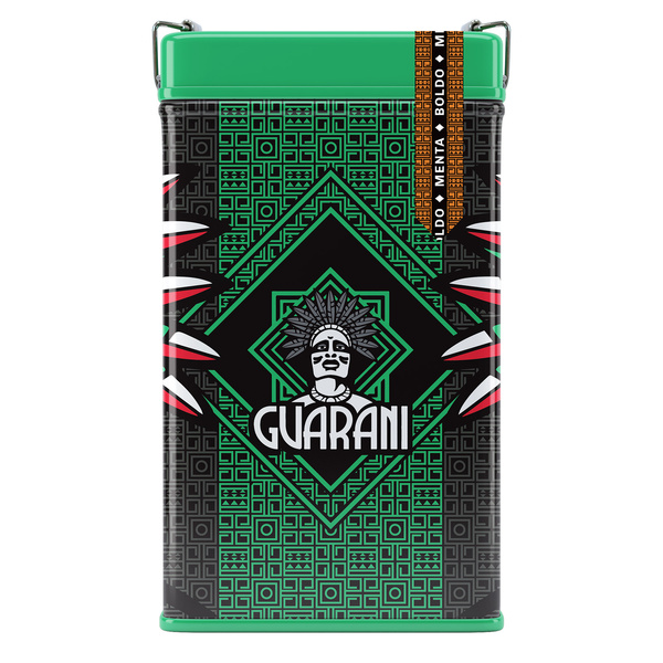 Yerbera – Metallburk + Guarani Boldo Menta 0,5 kg