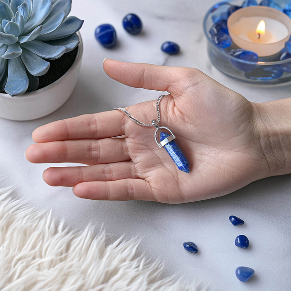 Hänge med lapis lazuli