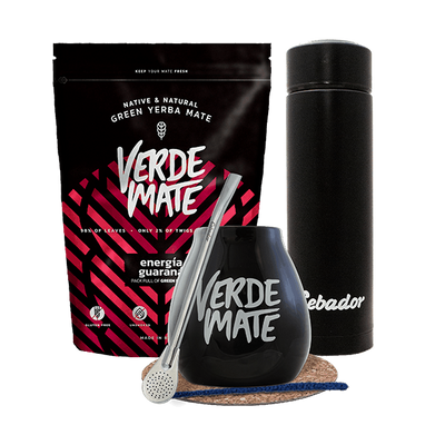 Set Yerba Mate Grön Energia 500g 0,5kg Termos