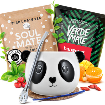 Yerba Mate set 2x50g Kalebass + Bombilla