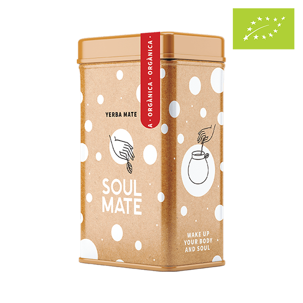 Yerbera – Metallburk + Soul Mate Orgánica Elaborada 0,5 kg