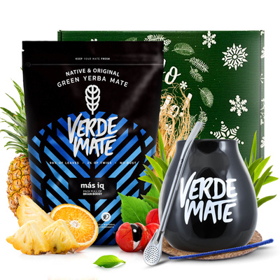 Presentpaket Yerba Mate Verde Mate Mas IQ 0,5kg