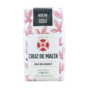 Yerba Mate Elaborada-set: El Fuego 1kg + Cruz de Malta 1kg
