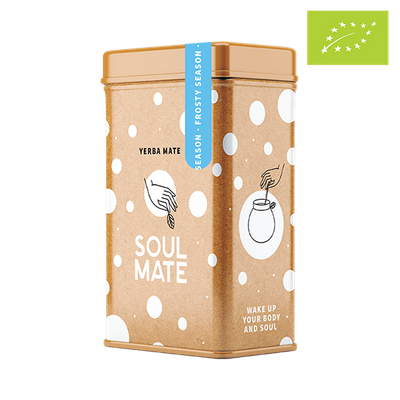 Yerbera - Plåtburk + Soul Mate Organica Frosty Season (ekologisk) 0,5 kg