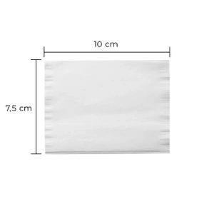 Tefilter av papper (100 st) med pinne