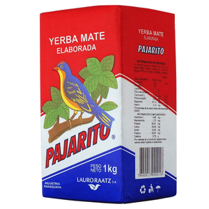 Yerba Mate Elaborada-set: El Fuego 1kg + Pajarito 1kg