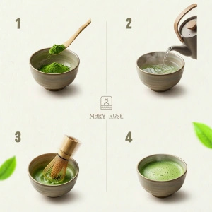 Mary Rose – Japanskt Matcha Tenno grönt te (BIO) Ceremoniellt 50 g