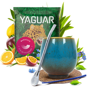 Yerba Mate set 50g Kalebass + Bombilla