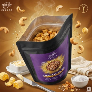Nustino Crunch – Rostade cashewnötter – Golden Salted Butter 100 g