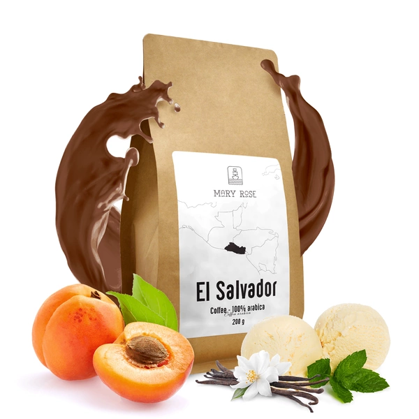 Mary Rose - kaffe med hela bönor El Salvador Finca La Joya specialitet 200 g