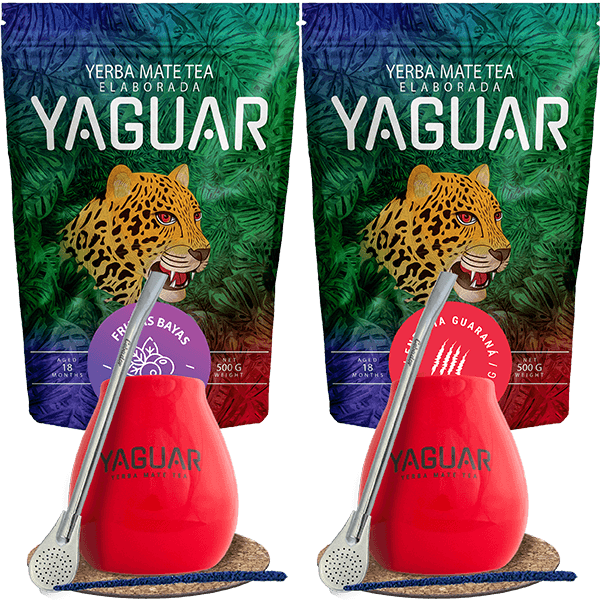 Set Mate te Mate Kopp Bombilla för två 1kg